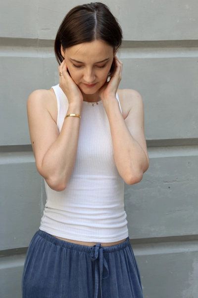 CROP TOP LILI OFF WHITE