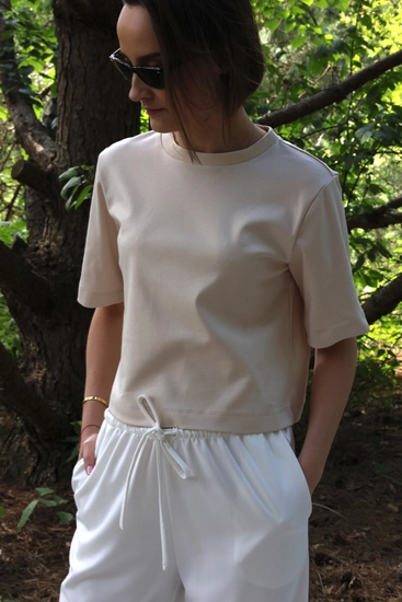 T-SHIRT ALBANA VANILLA