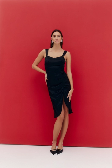 Sukienka satynowa JANE