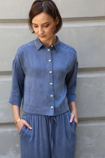 BLUZKA MELANIA  BLUE