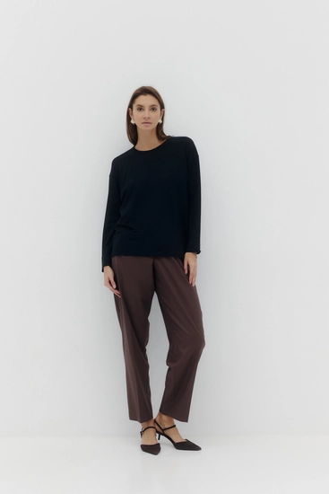 LONGSLEEVE GAJA  BLACK