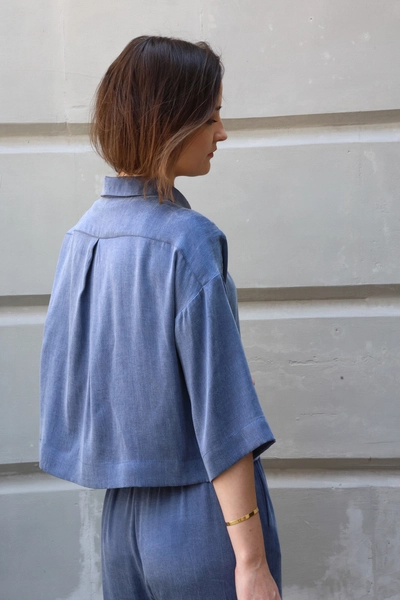 BLUZKA MELANIA  BLUE